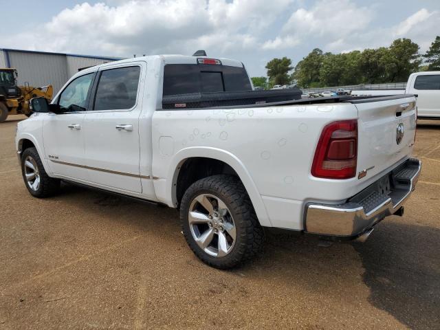 1C6SRFHT2LN300279 - 2020 RAM 1500 LIMITED WHITE photo 2