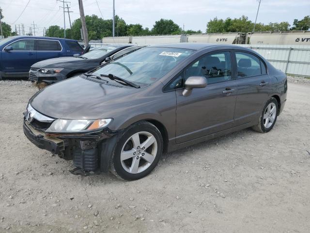 19XFA1F62AE033308 - 2010 HONDA CIVIC LX-S Gris photo 1