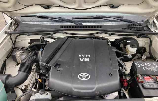 5TETU4GN7AZ723131 - 2010 TOYOTA TACOMA PRERUNNER ACCESS CAB WHITE photo 7