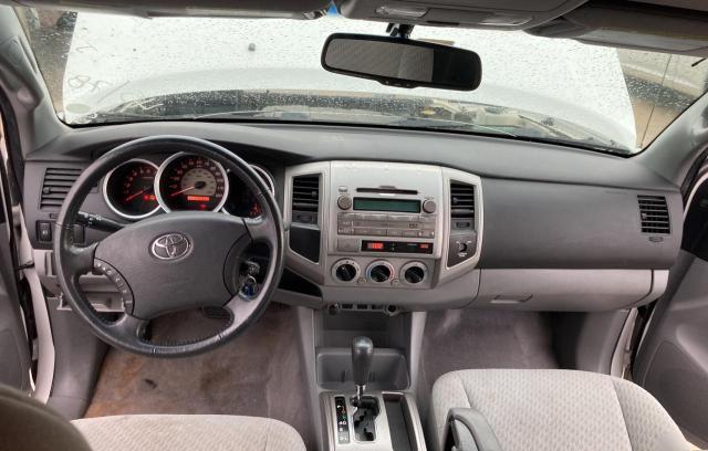 5TETU4GN7AZ723131 - 2010 TOYOTA TACOMA PRERUNNER ACCESS CAB WHITE photo 9