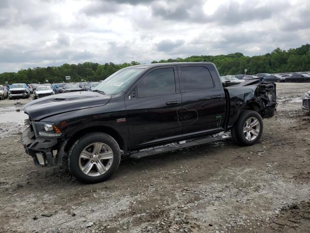 1C6RR7MT7HS567081 - 2017 RAM 1500 SPORT BLACK photo 1