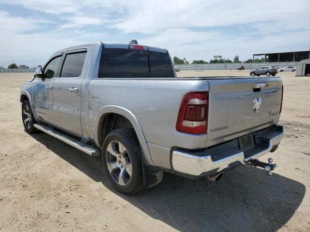 1C6SRFJT2KN629976 - 2019 RAM 1500 LARAMIE SILVER photo 2