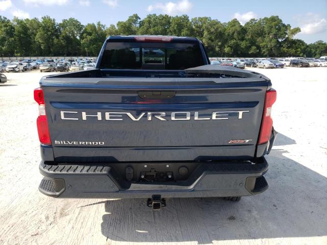 1GCRWDEK6KZ247044 - 2019 CHEVROLET SILVERADO C1500 RST BLUE photo 6