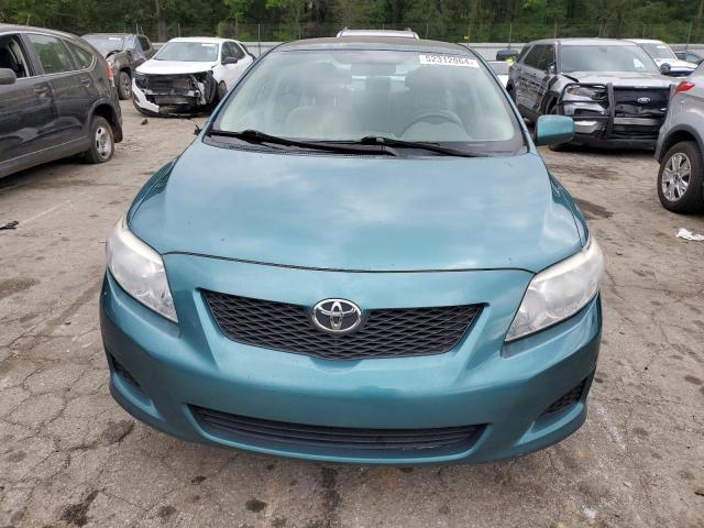 2T1BU4EE6AC376718 - 2010 TOYOTA COROLLA BASE TEAL photo 5