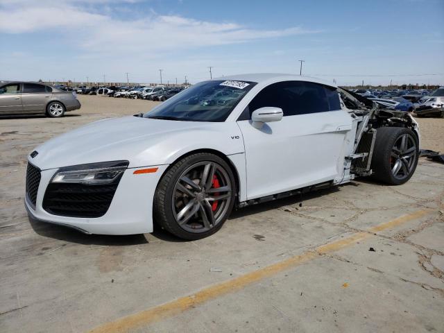 WUAENAFG5F7000919 - 2015 AUDI R8 5.2 QUATTRO WHITE photo 1