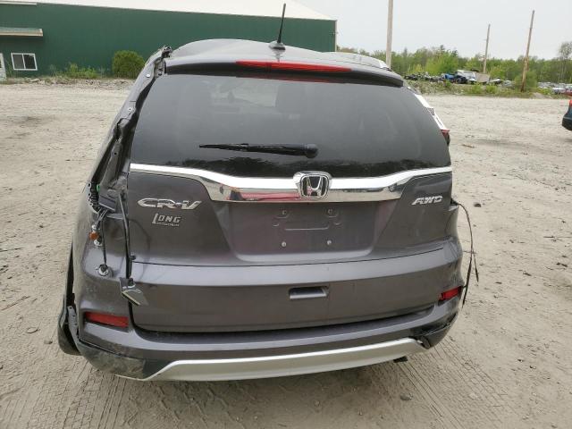 5J6RM4H71FL134733 - 2015 HONDA CR-V EXL GRAY photo 6