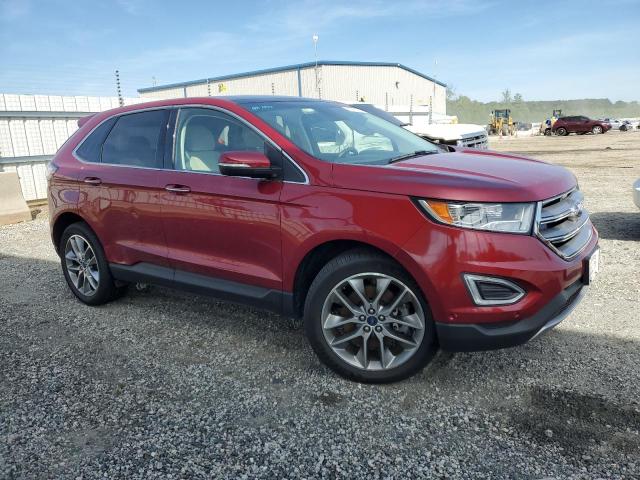 2FMPK4K89GBC34743 - 2016 FORD EDGE TITANIUM RED photo 4