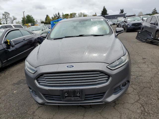 3FA6P0LU4ER208349 - 2014 FORD FUSION SE HYBRID GRAY photo 5