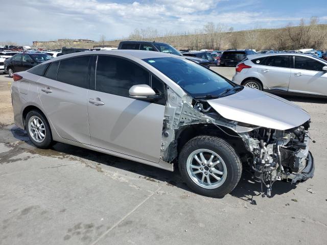 JTDKARFP7J3095980 - 2018 TOYOTA PRIUS PRIM 银色 照片 4