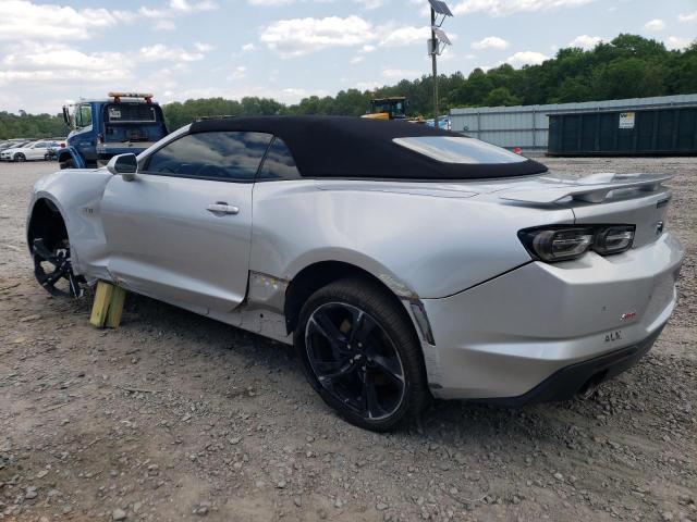 1G1FH3D7XK0135722 - 2019 CHEVROLET CAMARO SS SILVER photo 2