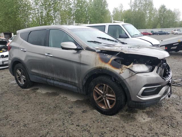 5NMZTDLB6HH002351 - 2017 HYUNDAI SANTA FE S GOLD photo 4