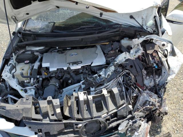 JTDKARFP8H3048984 - 2017 TOYOTA PRIUS PRIM თეთრი ფოტო 11