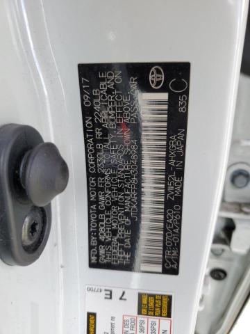 JTDKARFP8H3048984 - 2017 TOYOTA PRIUS PRIM თეთრი ფოტო 13