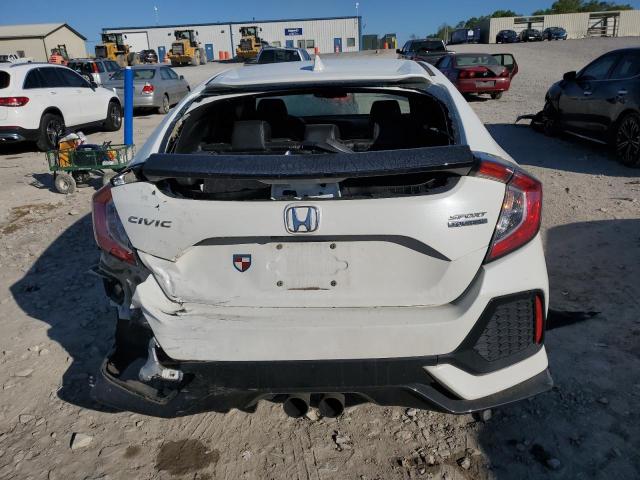 SHHFK7H90HU231749 - 2017 HONDA CIVIC SPORT TOURING WHITE photo 6