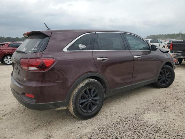 5XYPG4A35KG512909 - 2019 KIA SORENTO L BURGUNDY photo 3