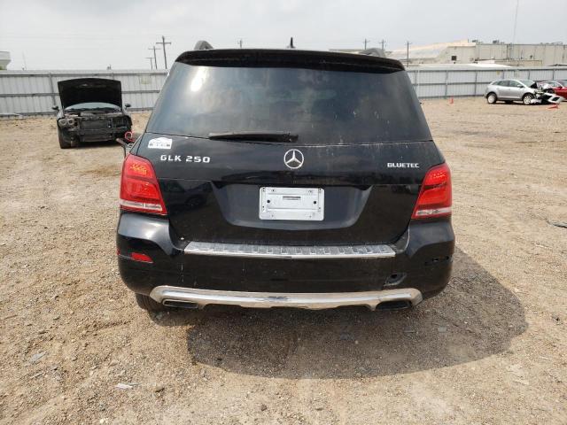 WDCGG0EBXDG128645 - 2013 MERCEDES-BENZ GLK 250 BLUETEC BLACK photo 6