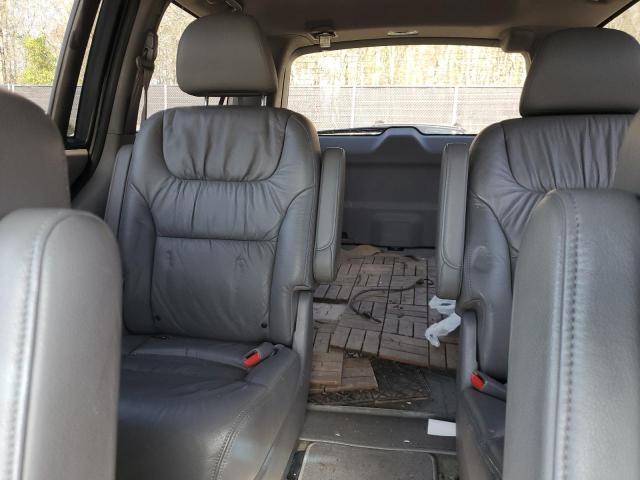 5FNRL3H77AB007984 - 2010 HONDA ODYSSEY EXL BLUE photo 10