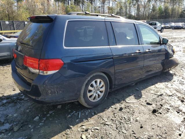 5FNRL3H77AB007984 - 2010 HONDA ODYSSEY EXL BLUE photo 3
