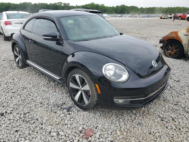 3VWV67AT8CM617019 - 2012 VOLKSWAGEN BEETLE TURBO BLACK photo 4