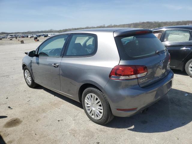 WVWAA7AJ6BW036972 - 2011 VOLKSWAGEN GOLF GRAY photo 2