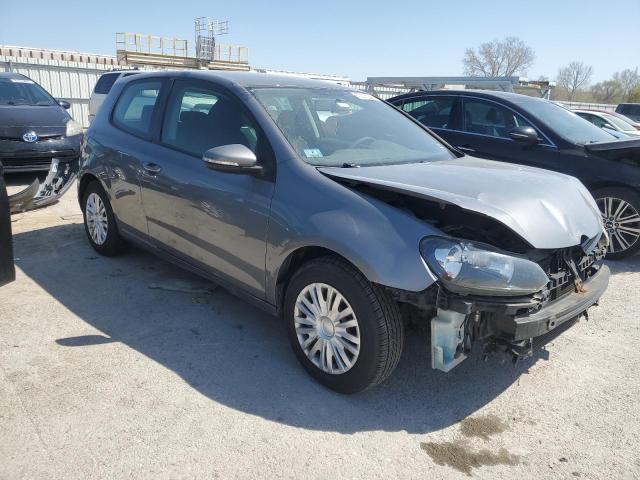 WVWAA7AJ6BW036972 - 2011 VOLKSWAGEN GOLF GRAY photo 4