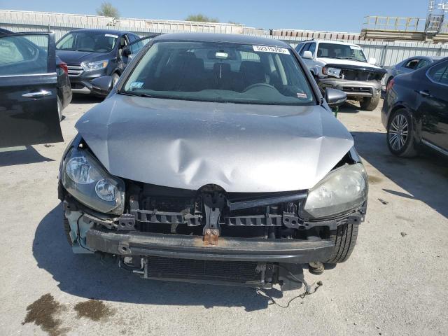 WVWAA7AJ6BW036972 - 2011 VOLKSWAGEN GOLF GRAY photo 5