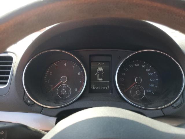 WVWAA7AJ6BW036972 - 2011 VOLKSWAGEN GOLF GRAY photo 9