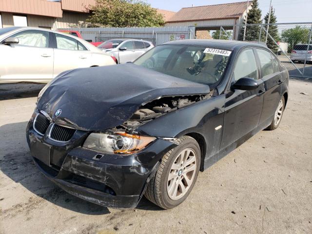 WBAVC93557KZ72181 - 2007 BMW 328I XI BLACK photo 1