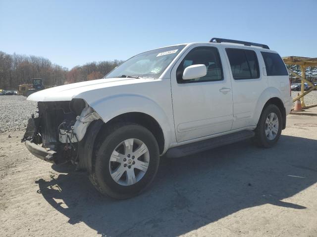 5N1AR18W26C614141 - 2006 NISSAN PATHFINDER LE WHITE photo 1