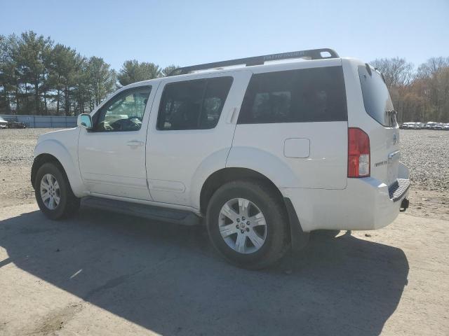 5N1AR18W26C614141 - 2006 NISSAN PATHFINDER LE WHITE photo 2