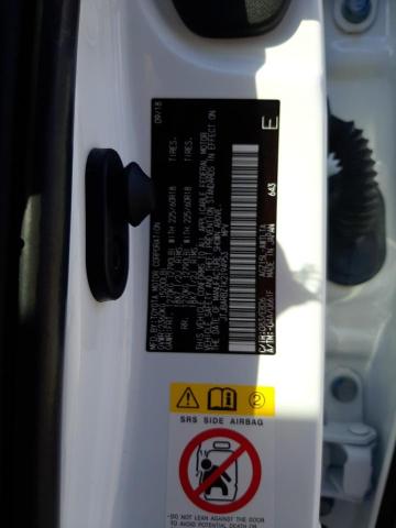 JTJBARBZ1K2194953 - 2019 LEXUS NX 300 BASE Biały zdjęcie 12