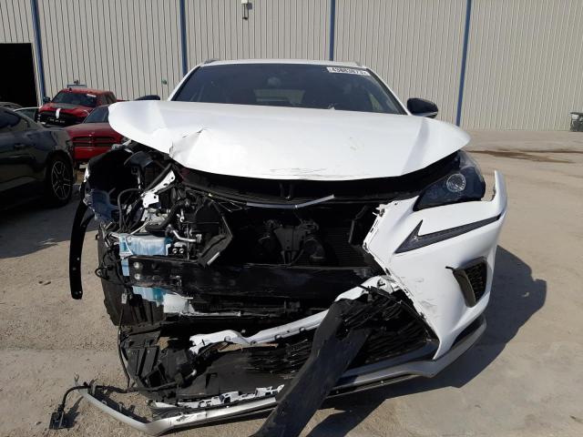 JTJBARBZ1K2194953 - 2019 LEXUS NX 300 BASE Biały zdjęcie 5