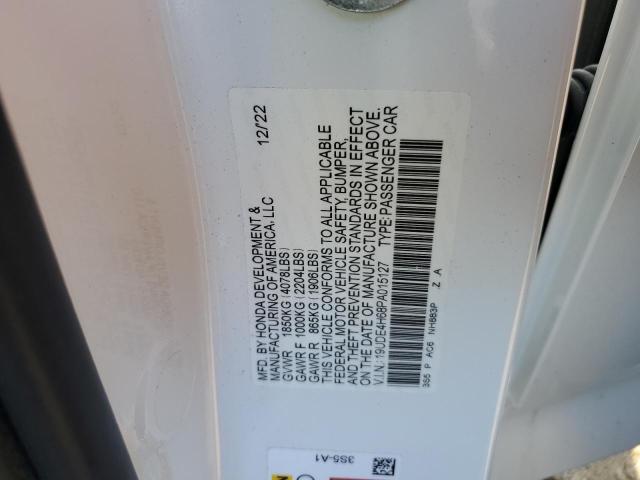 19UDE4H68PA015127 - 2023 ACURA INTEGRA A-SPEC TECH WHITE photo 12