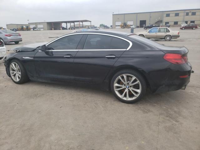 WBA6B8C53EDZ72389 - 2014 BMW 640 XI GRAN COUPE BLACK photo 2