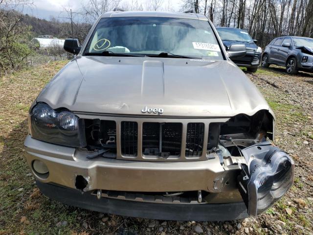 1J4GR48K26C324781 - 2006 JEEP GRAND CHER LAREDO Beige Foto 5
