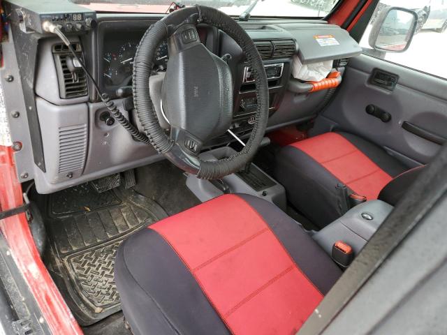 1J4FY19S0WP743104 - 1998 JEEP WRANGLER / SPORT RED photo 8