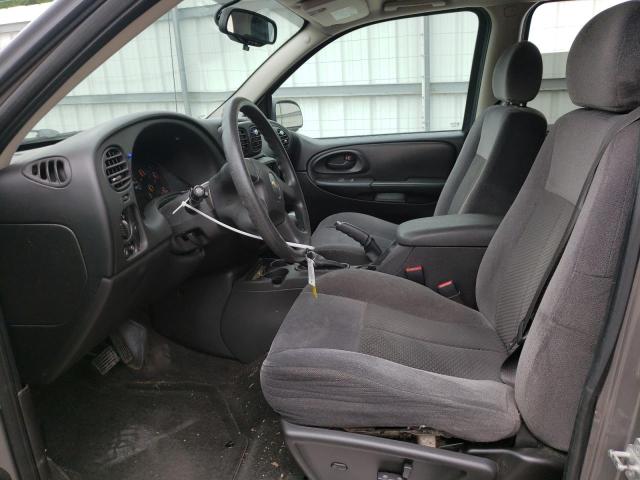 1GNDT33S392101260 - 2009 CHEVROLET TRAILBLAZE LT GRAY photo 7