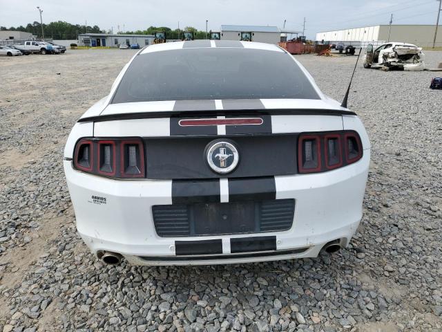 1ZVBP8AM0E5203255 - 2014 FORD MUSTANG WHITE photo 6