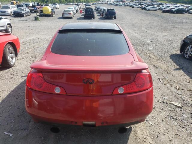 JNKCV54E23M211939 - 2003 INFINITI G35 RED photo 6