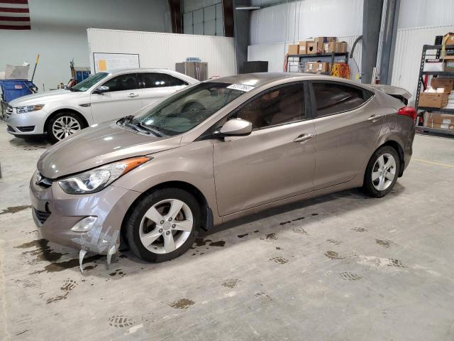 5NPDH4AE2CH142613 - 2012 HYUNDAI ELANTRA GLS TAN photo 1