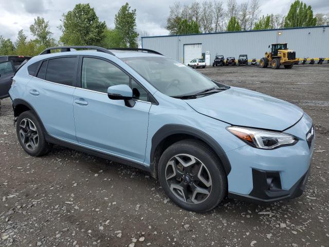 JF2GTANC9LH277526 - 2020 SUBARU CROSSTREK LIMITED BLUE photo 4