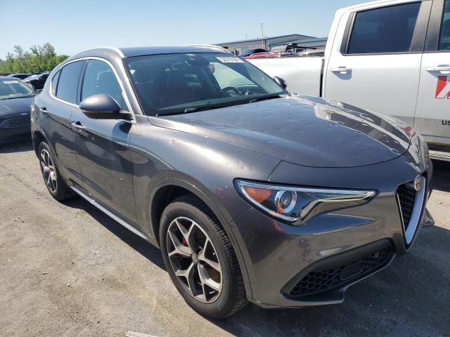 ZASPAKBN8L7C91852 - 2020 ALFA ROMEO STELVIO TI Сұр фото 4