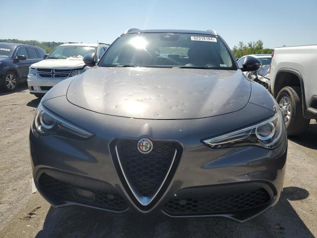 ZASPAKBN8L7C91852 - 2020 ALFA ROMEO STELVIO TI Сұр фото 5