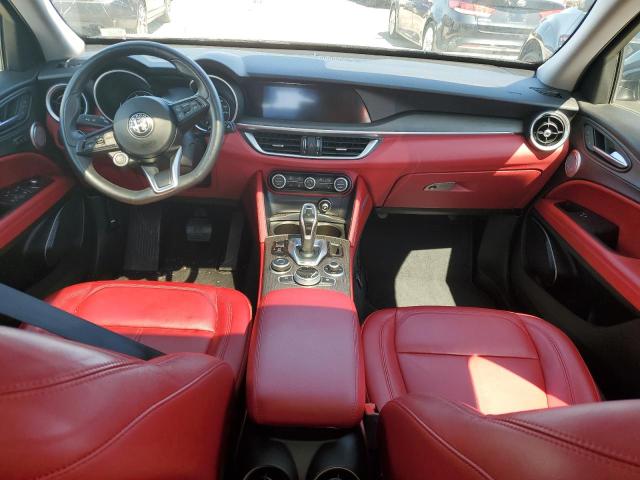 ZASPAKBN8L7C91852 - 2020 ALFA ROMEO STELVIO TI Сұр фото 8
