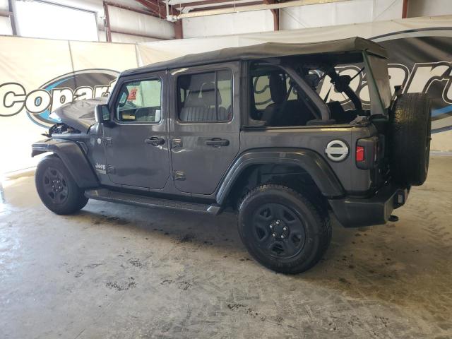 1C4HJXDG2KW684291 - 2019 JEEP WRANGLER U SPORT Сұр фото 2