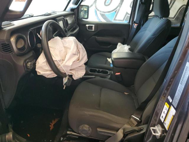 1C4HJXDG2KW684291 - 2019 JEEP WRANGLER U SPORT Сұр фото 7