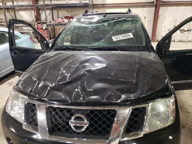 5N1AR1NB0CC640749 - 2012 NISSAN PATHFINDER S BLACK photo 11