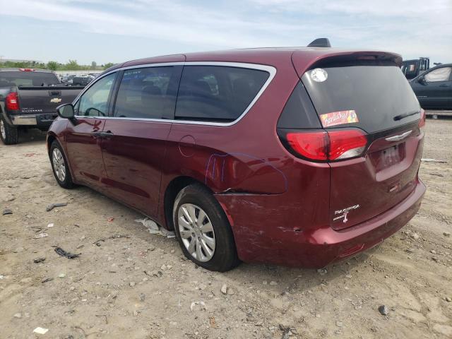 2C4RC1AG6KR509552 - 2019 CHRYSLER PACIFICA L BURGUNDY photo 2