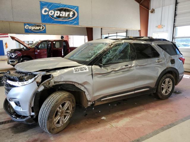 1FMSK8DH0LGB40431 - 2020 FORD EXPLORER XLT SILVER photo 1