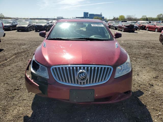 1G4GE5ED0BF195389 - 2011 BUICK LACROSSE CXS RED photo 5